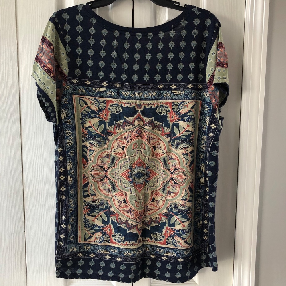 Womens' Top by Lucky Brand, 1X, VGUC - Picture 2 of 6